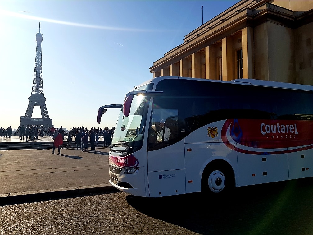 autocar voyages coutarel paris tour eiffel