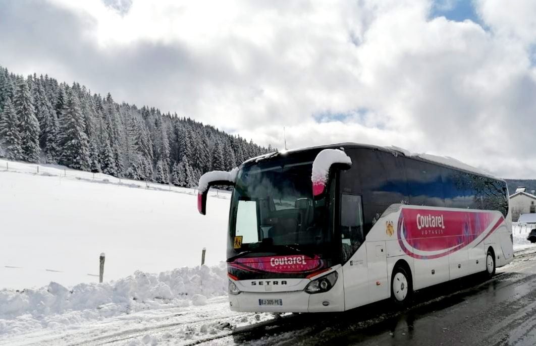 autocar voyages coutarel ski neige