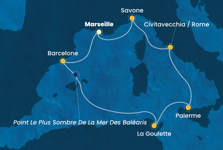 CROISIERE MEDITERRANEENNE...